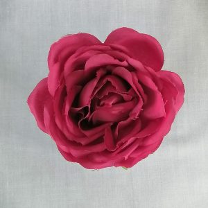 Hot pink rose cake decoration