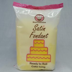 Satin Fondant 500g Yellow