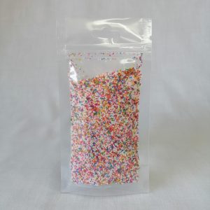Colorful cake sprinkles