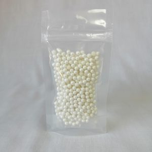 Pearlized cake sprinkles